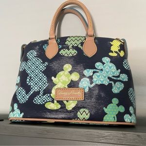 Disney x Dooney and Bourke 20th anniversary Run Disney Mickey Mouse Blue